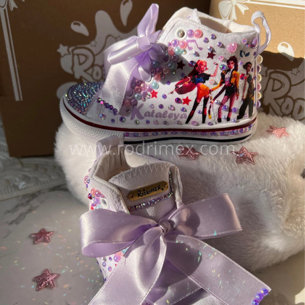 ZAPATILLA DE LAS GUERRERAS K-POP GLAMOUR